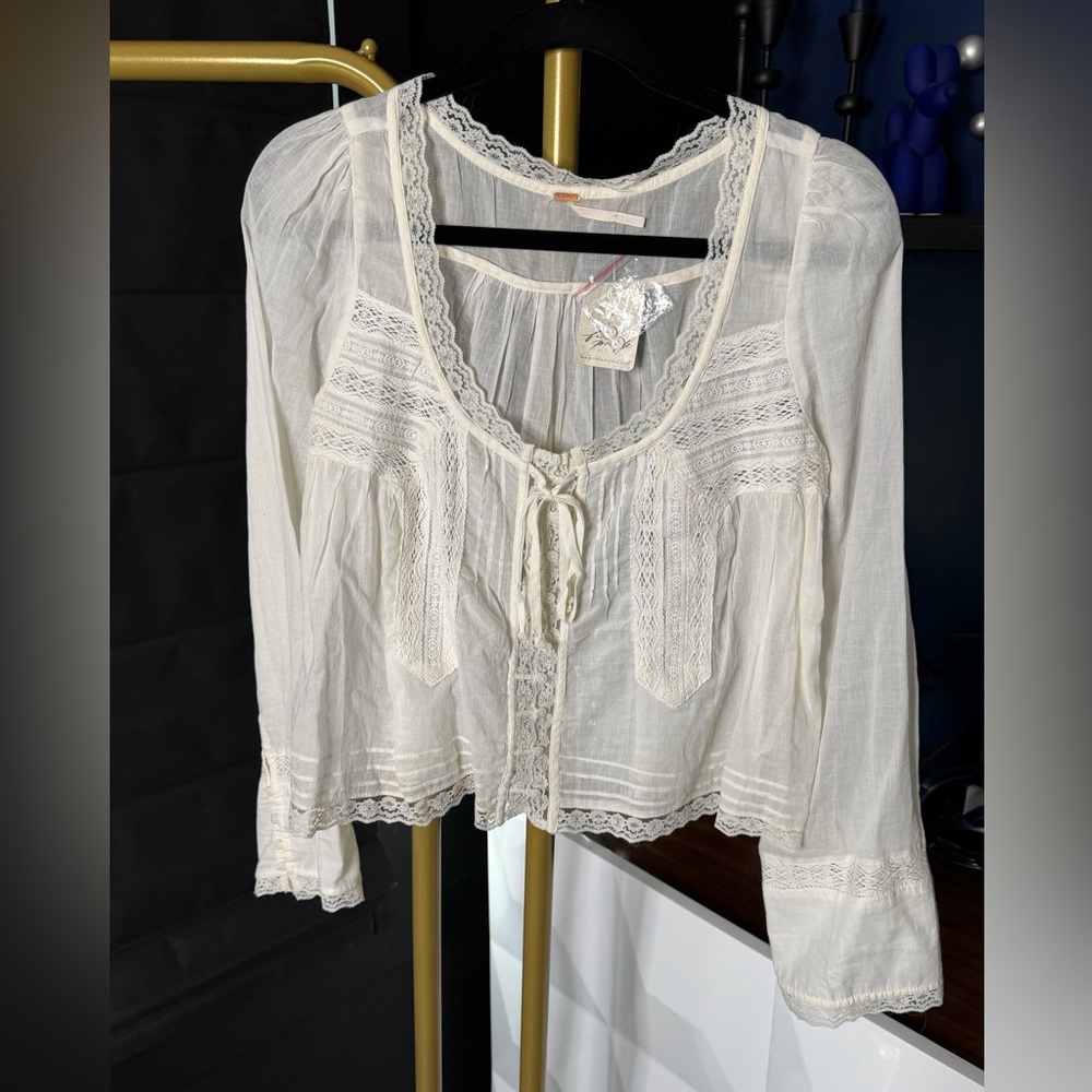 Free People Forevermore Long-sleeve Top - Picture 6 of 8
